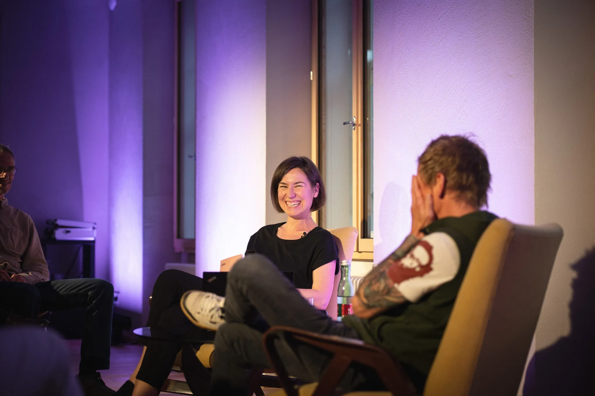 Aaron Stöckl im Gespräch mit Carmen Jurkovic Burtscher