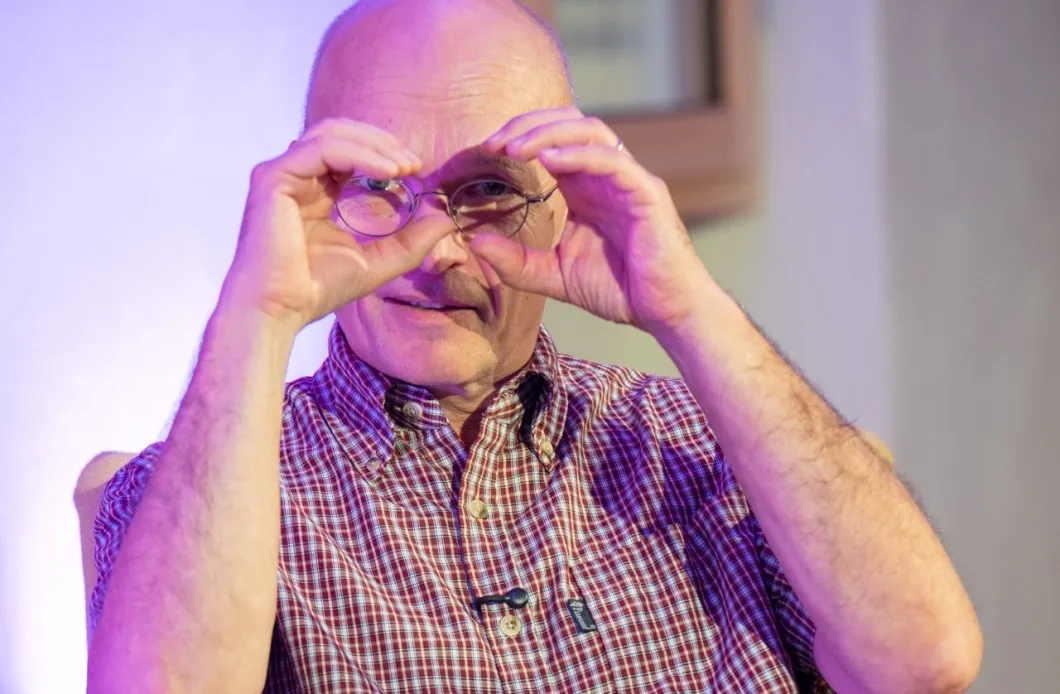 Holger Hansen bei den ArbeitsLebensGeschichten in der Schaffarei, Feldkirch