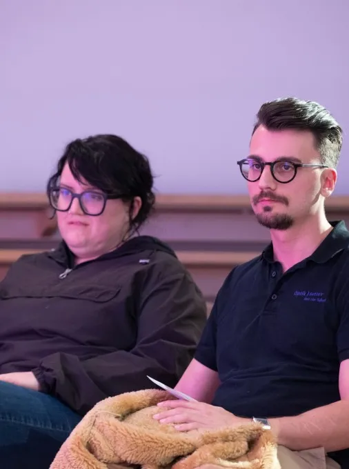 Publikum bei Arbeitslebensgeschichte von David Kammann