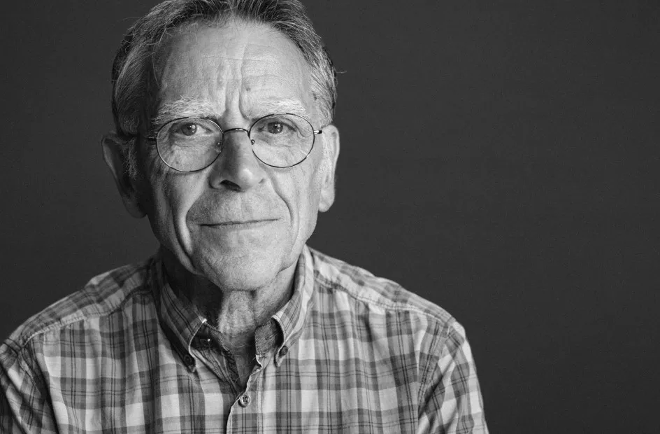 Schwarz-weiß Portrait von Ferdinand Hagspiel