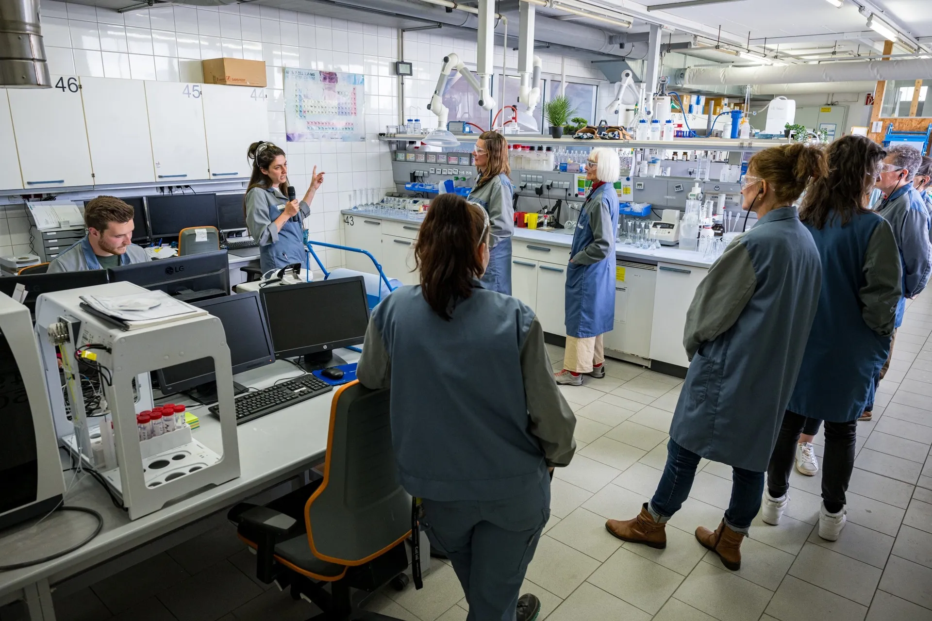 Werksführung durch Collini