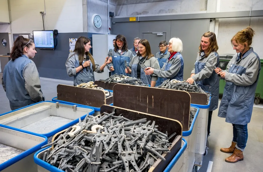 Werksführung durch Collini