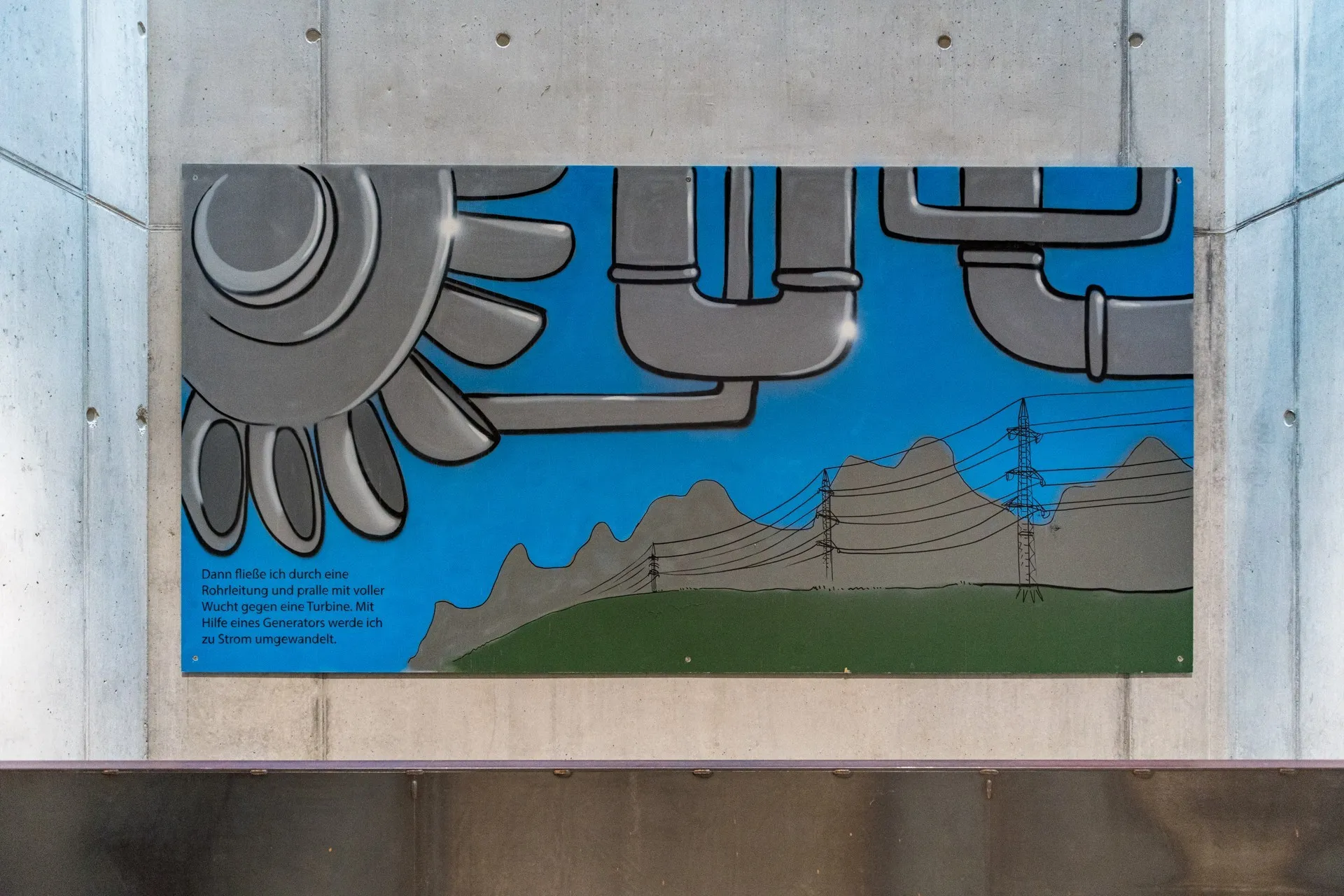 Turbinen Bild bei Golm Lünersee Tourismus