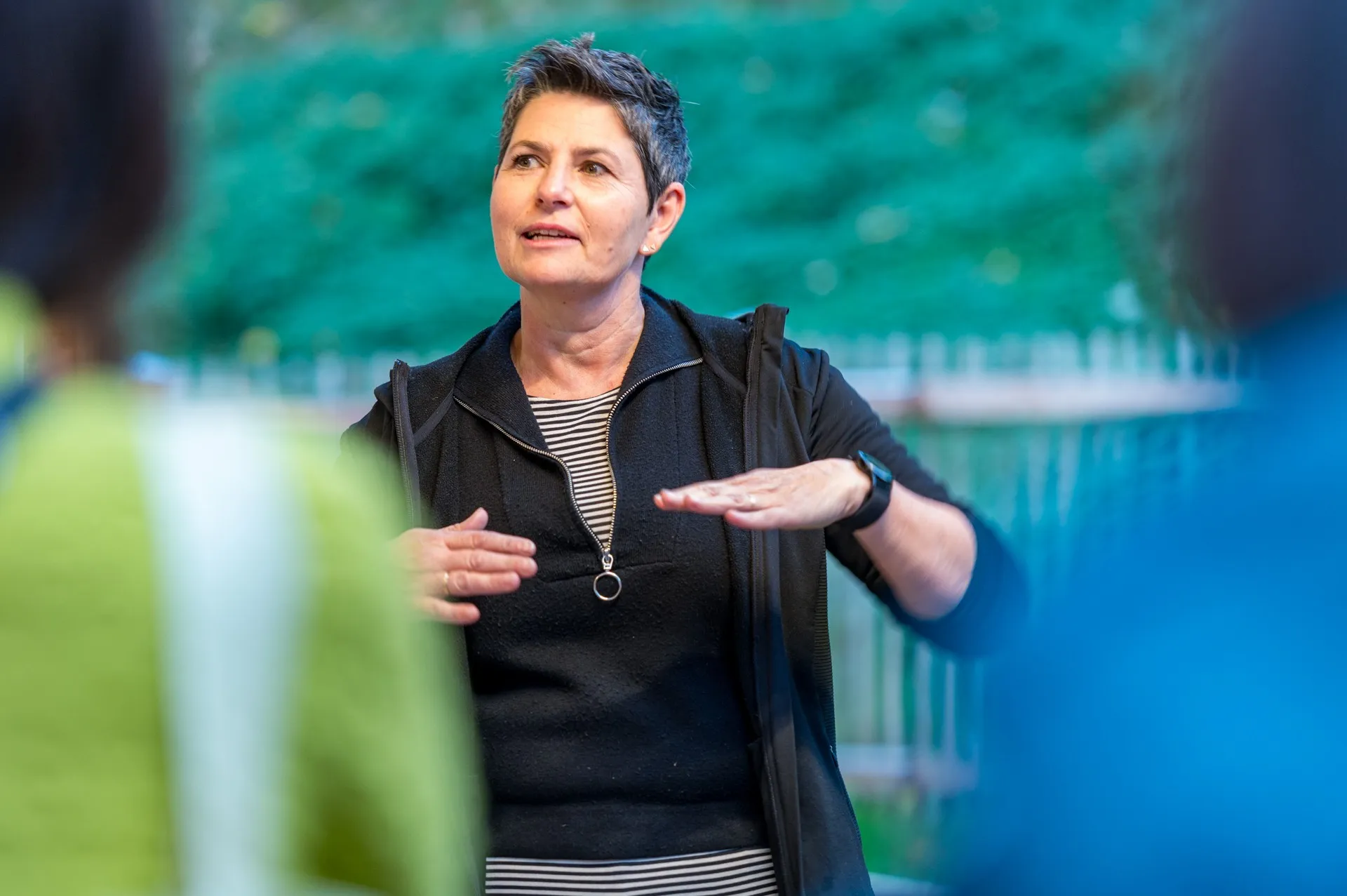 Vorstellung Outdoor Kindergarten von Getzner Textil