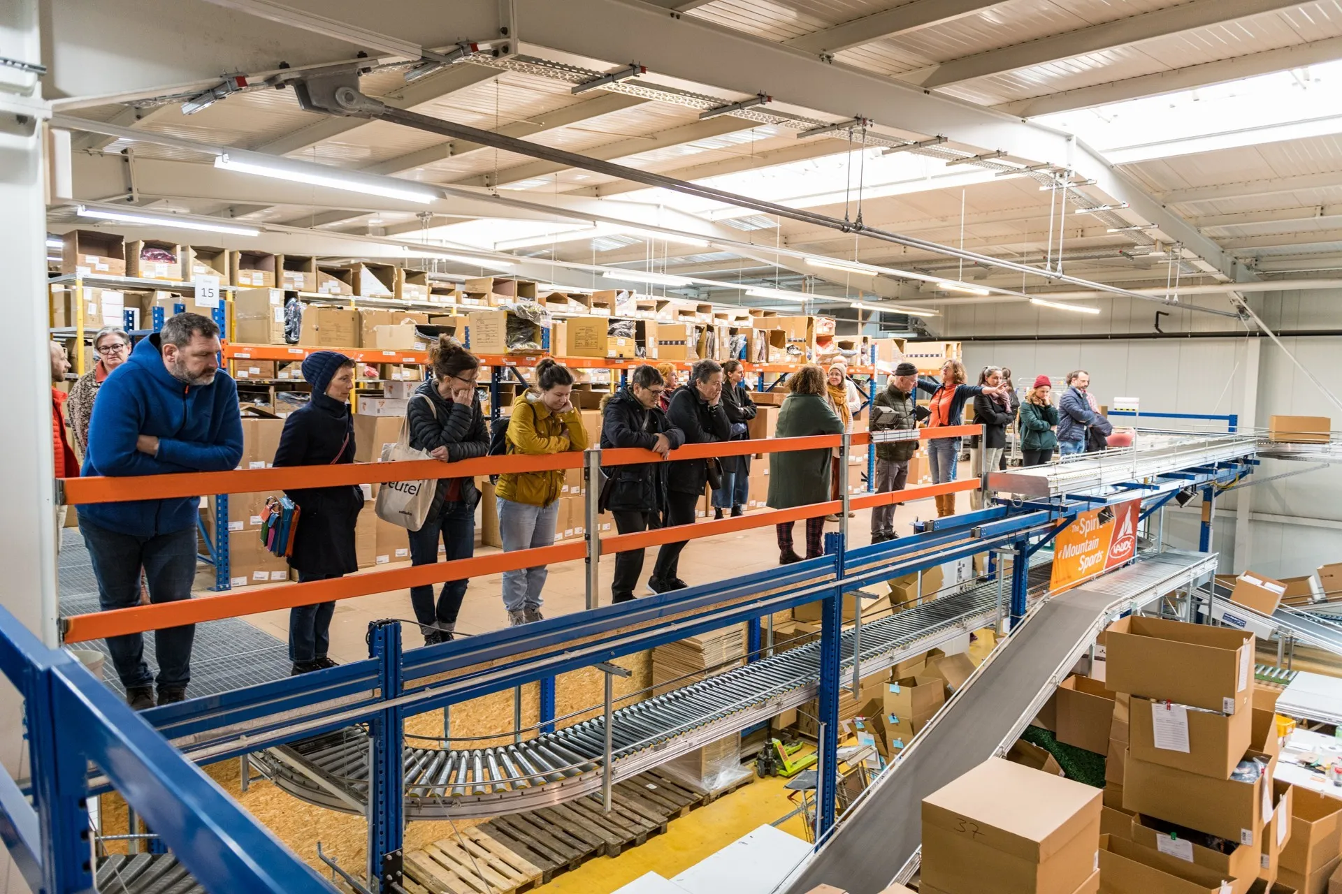 Exkursion bei Vaude - Teilnehmer:innen