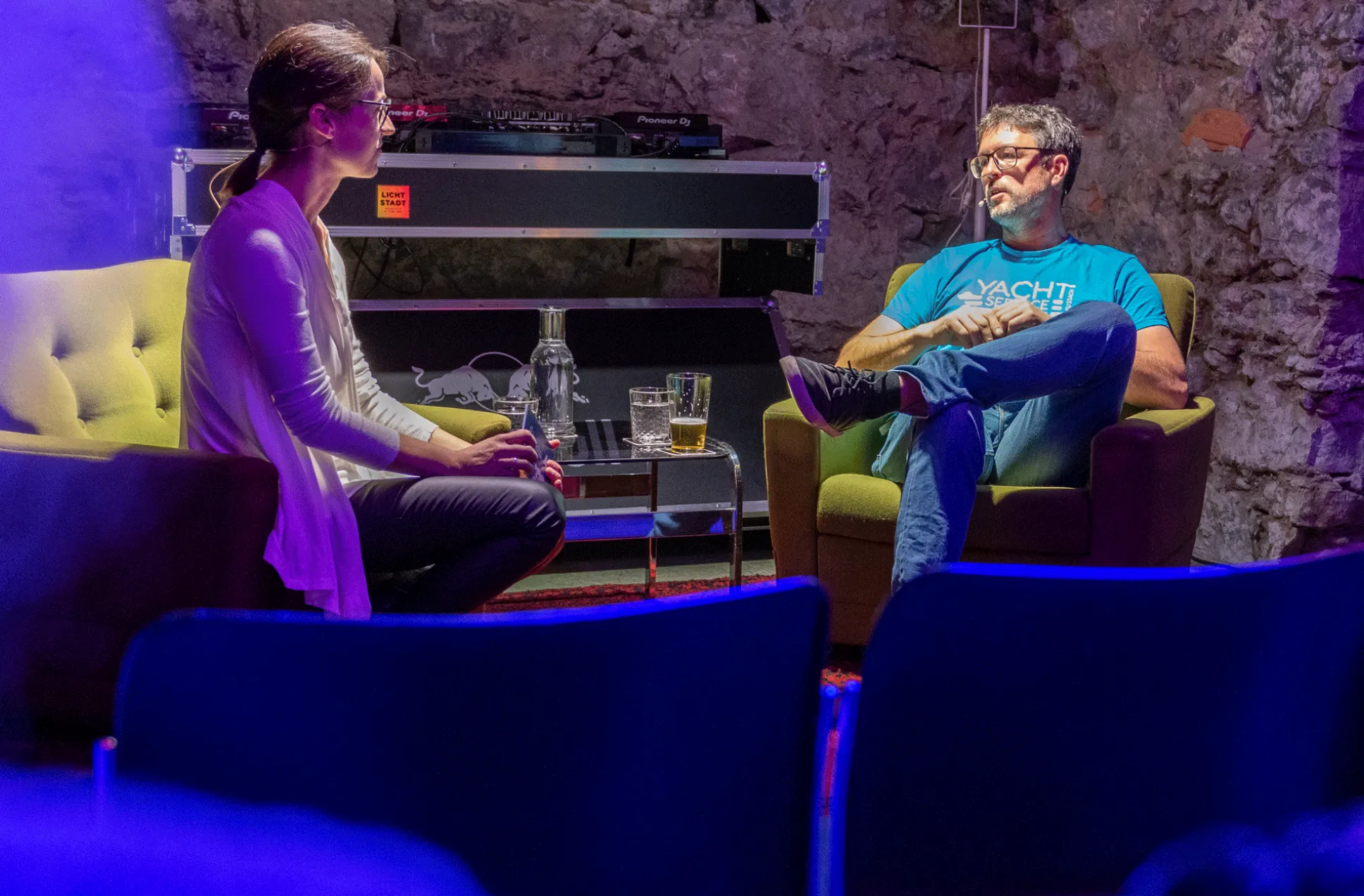 Marc Iser im Gespräch mit Carmen Jurkovic Burtscher