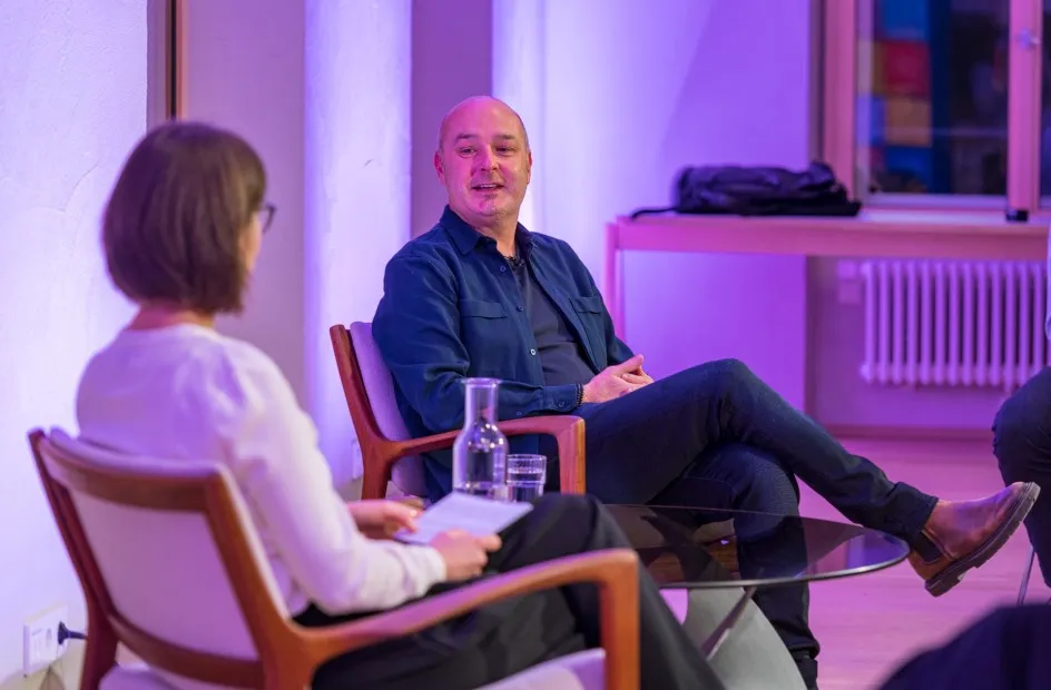 Markus Kornfehl im Gespräch mit Carmen Jurkovic Burtscher
