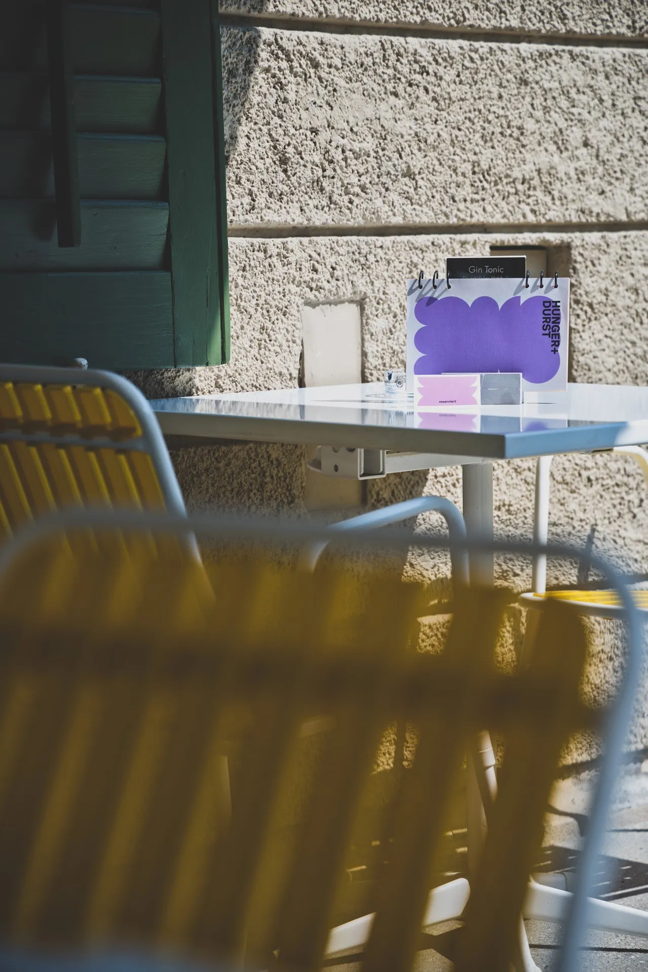 Garten Ambiente mit Karte