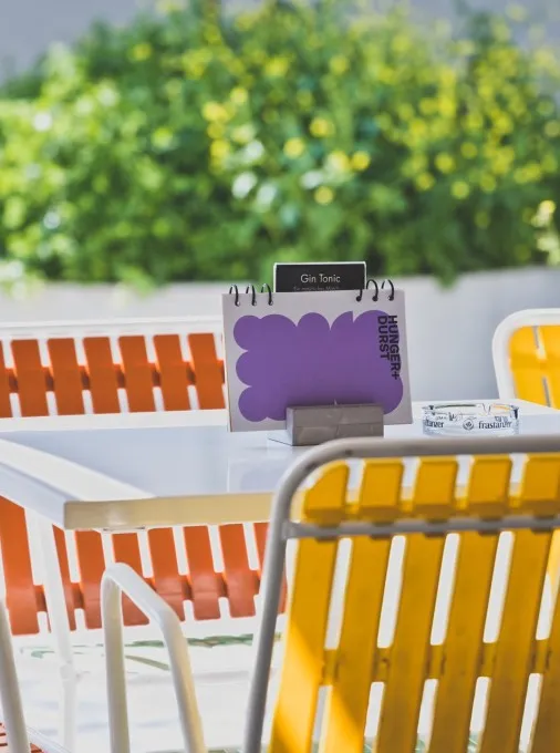 Hunger+Durst Garten mit Gastro-Karte