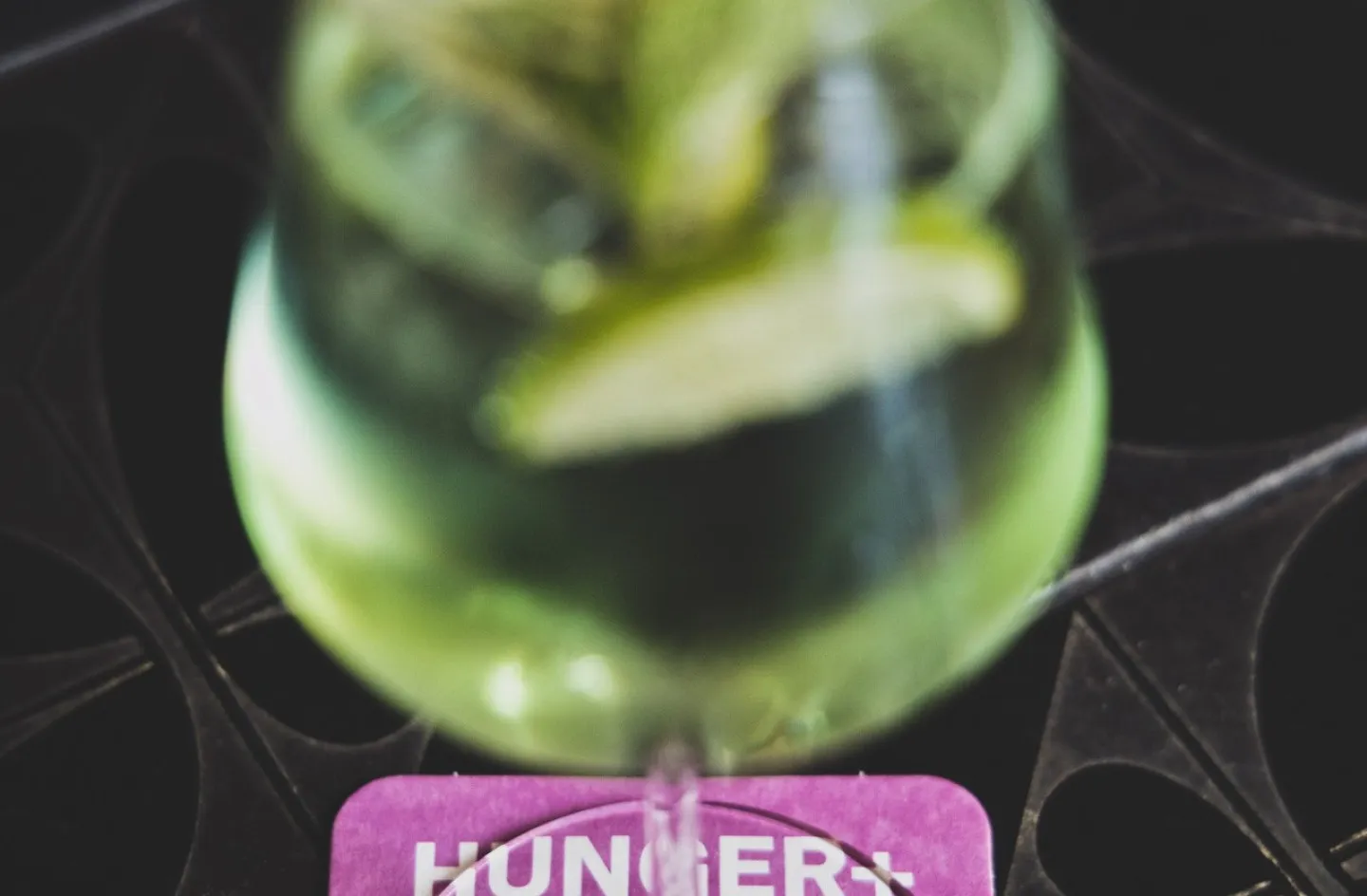 Getränk auf Hunger+Durst Bierdeckel