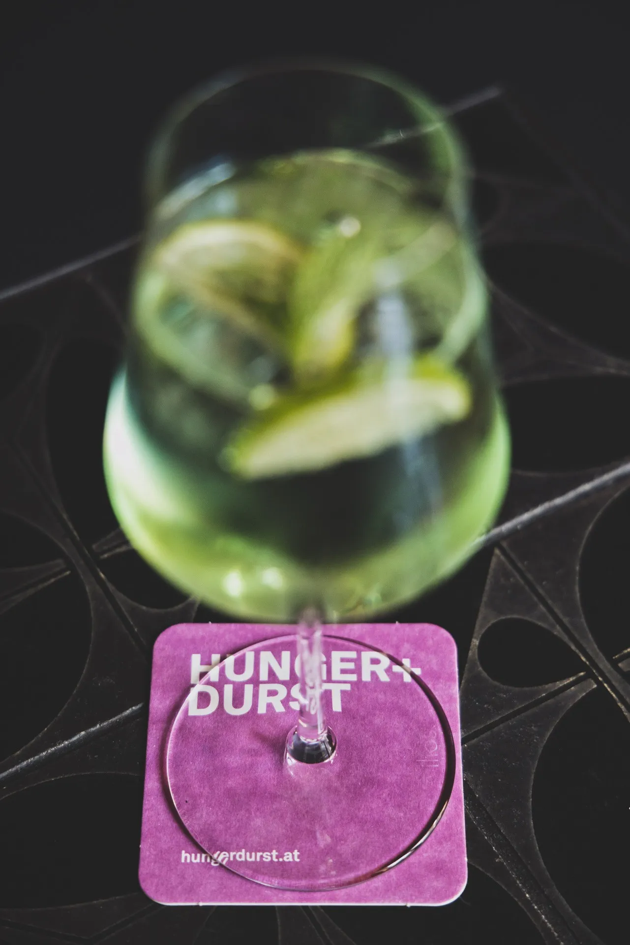 Getränk auf Hunger+Durst Bierdeckel