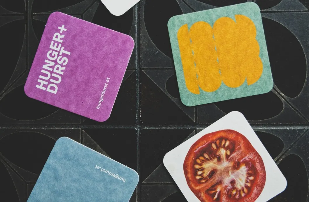 Hunger+Durst 5 verschiedene Bierdeckel