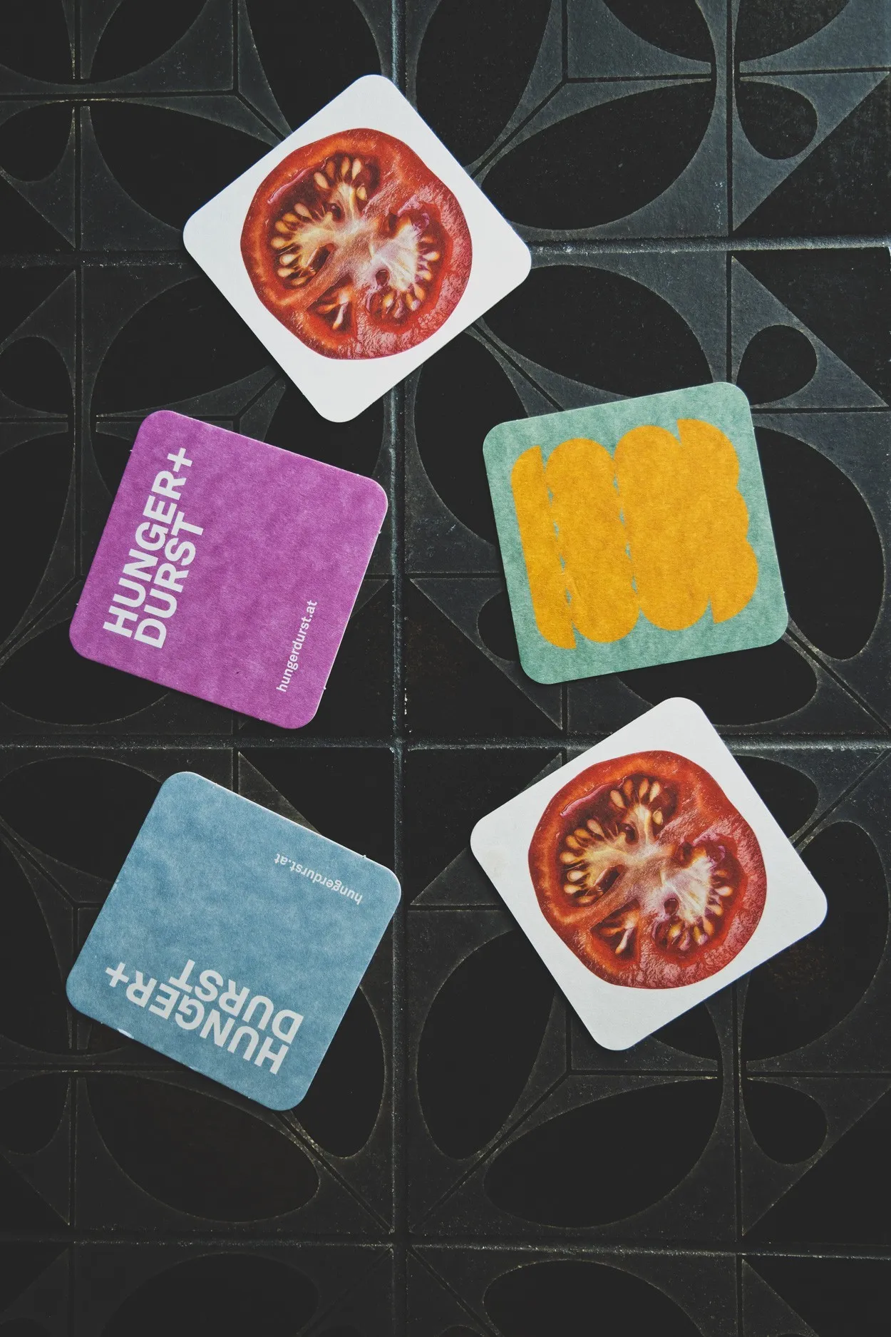 Hunger+Durst 5 verschiedene Bierdeckel