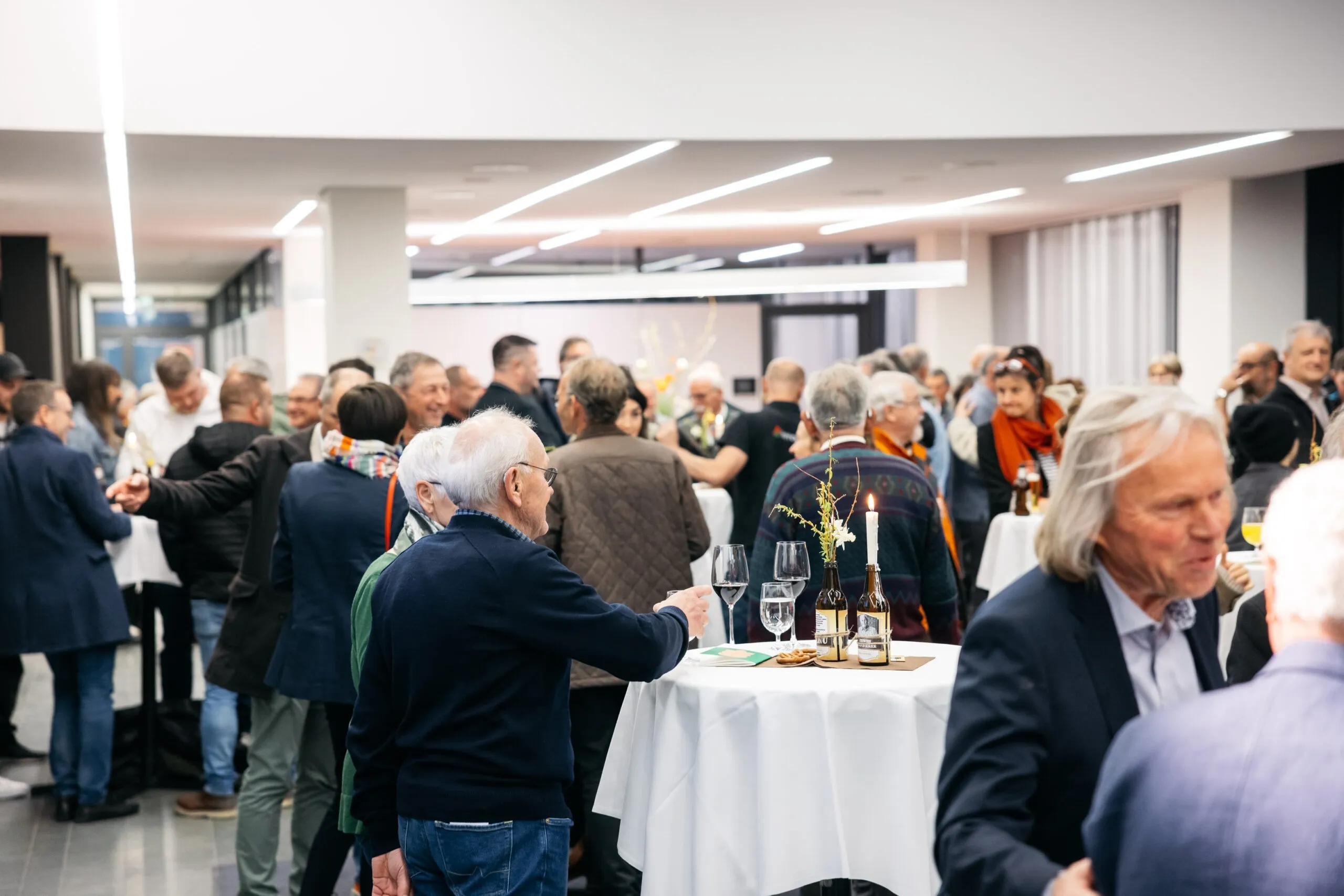 Während der Vernissage