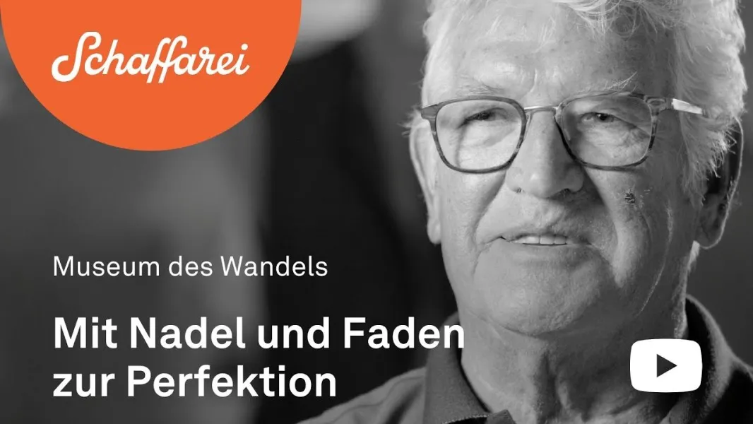 Museum des Wandels: Rainer Schedler - Mit Nadel und Faden zur Perfektion