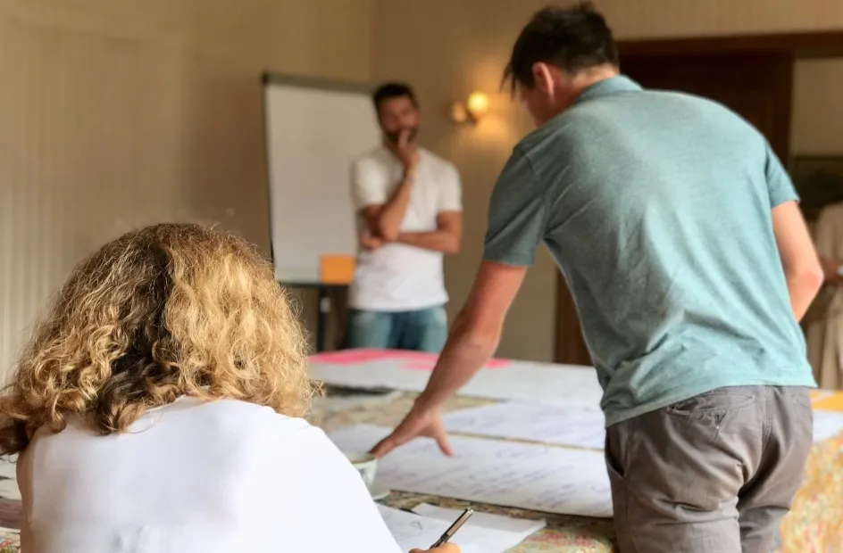 Workshop in der Villa Müller