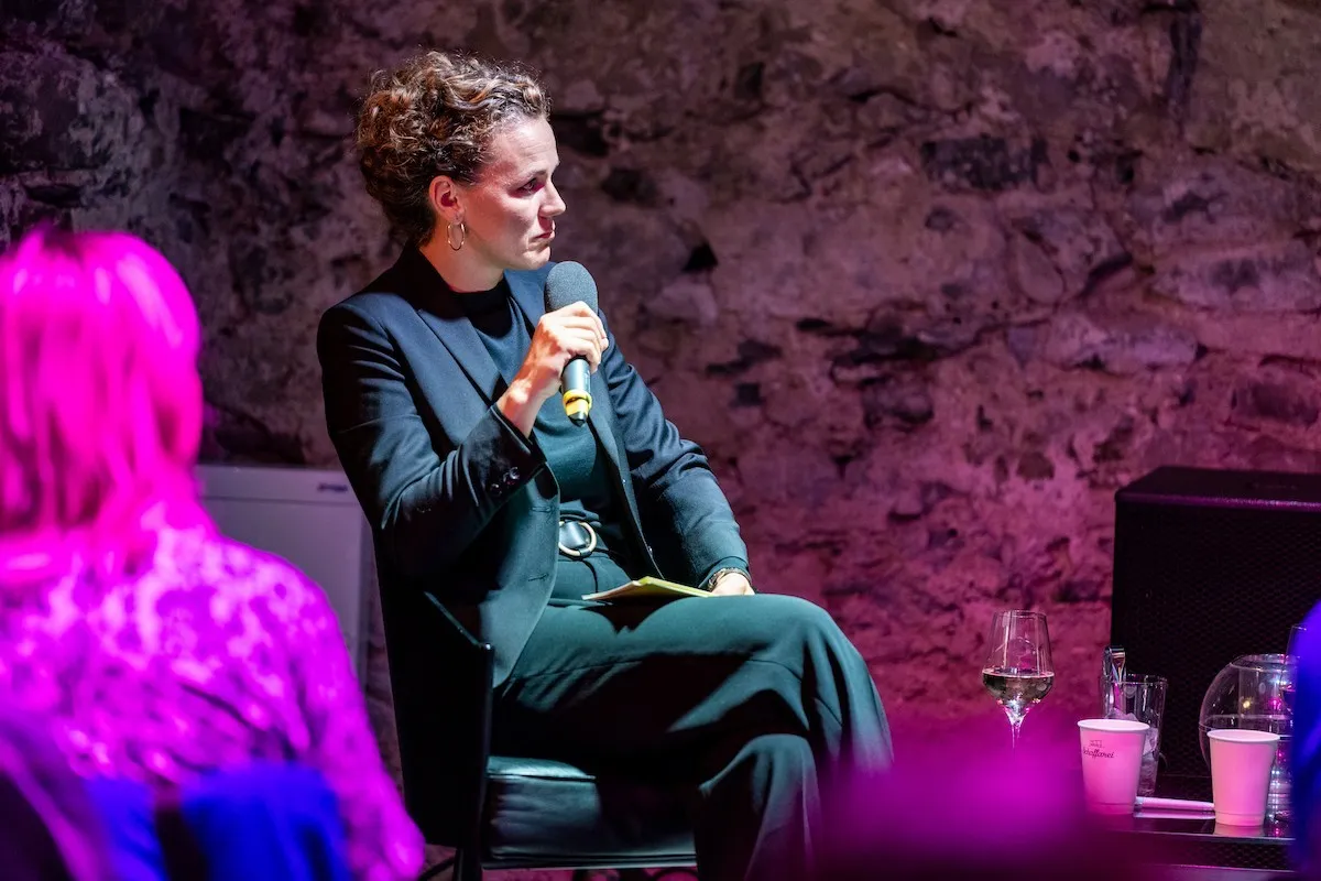 Moderatiorin Raffaela Rudigier Gerer