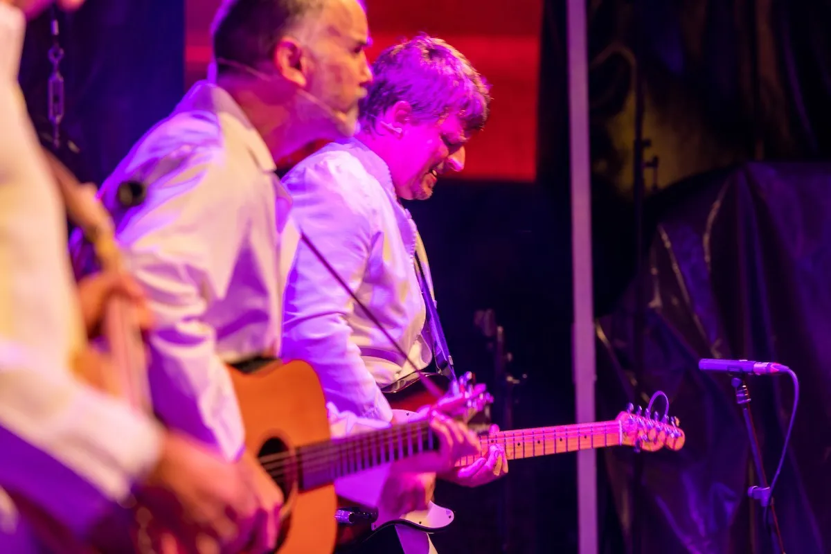 Die drei Friseure auf der Schaffarei Bühne