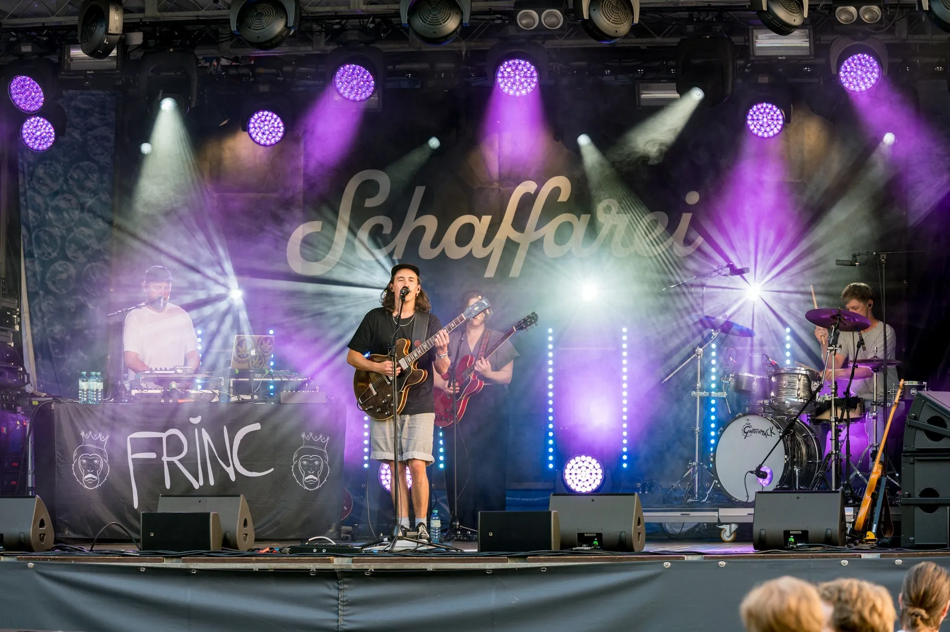 Band Frinc auf der Schaffarei Bühne