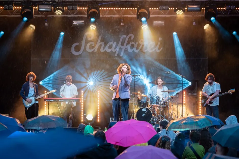 Band Cordoba78 auf der Schaffarei Bühne