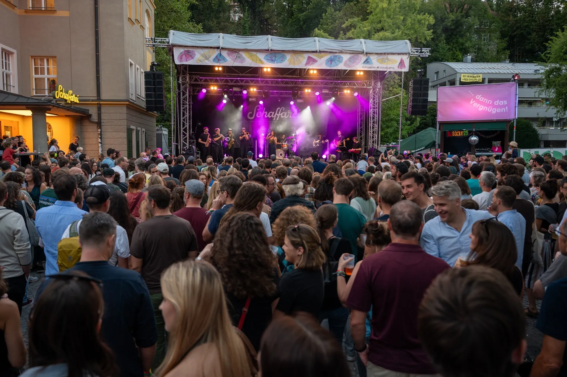 Publikum beim Schaffarei Festival 2024