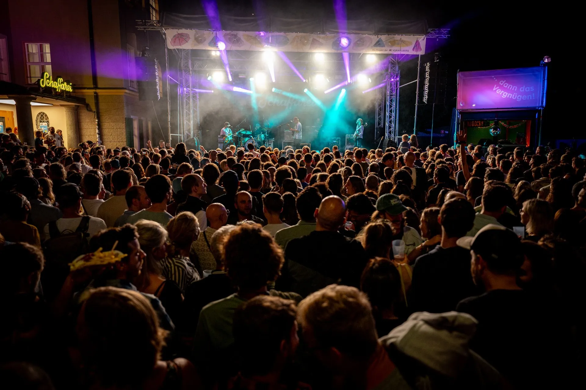 Publikum beim Schaffarei Festival 2024