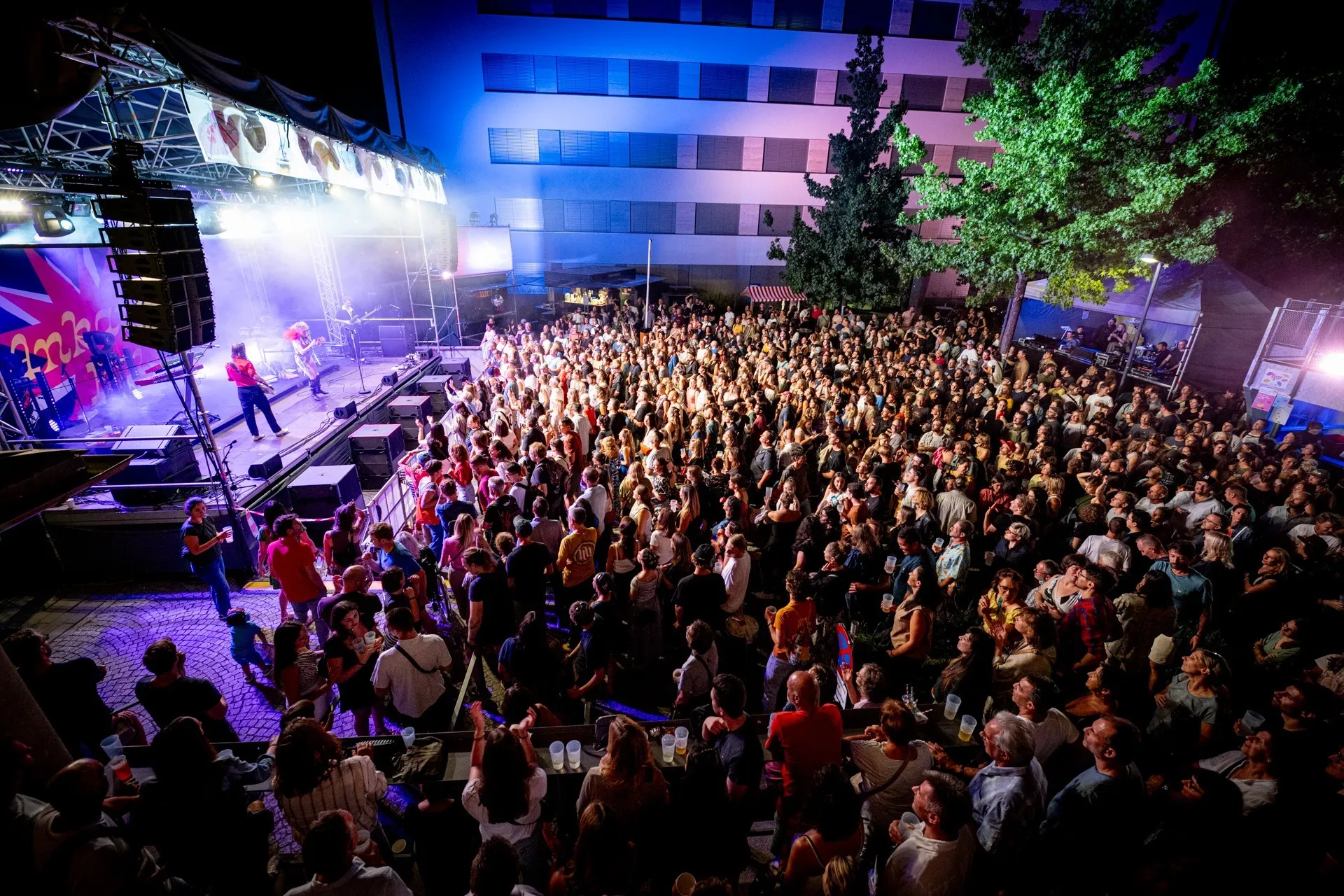 Publikum auf dem Schaffarei Festival