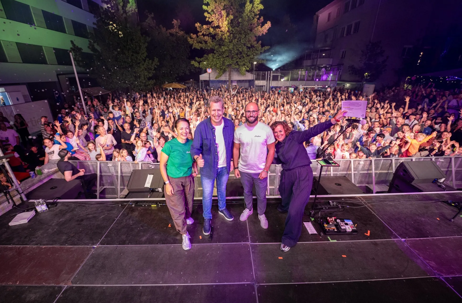 Petra Rumpl, Bernhard Heinzle, Manuel Ganahl, Raffaela Rudigier
