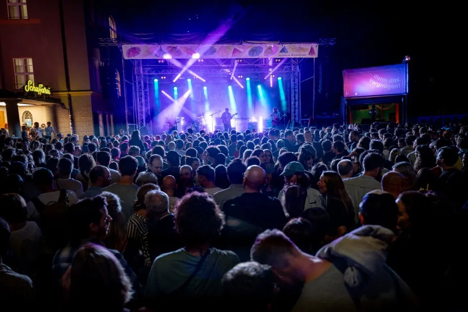 Schaffarei Bühne beim Schaffarei Festival