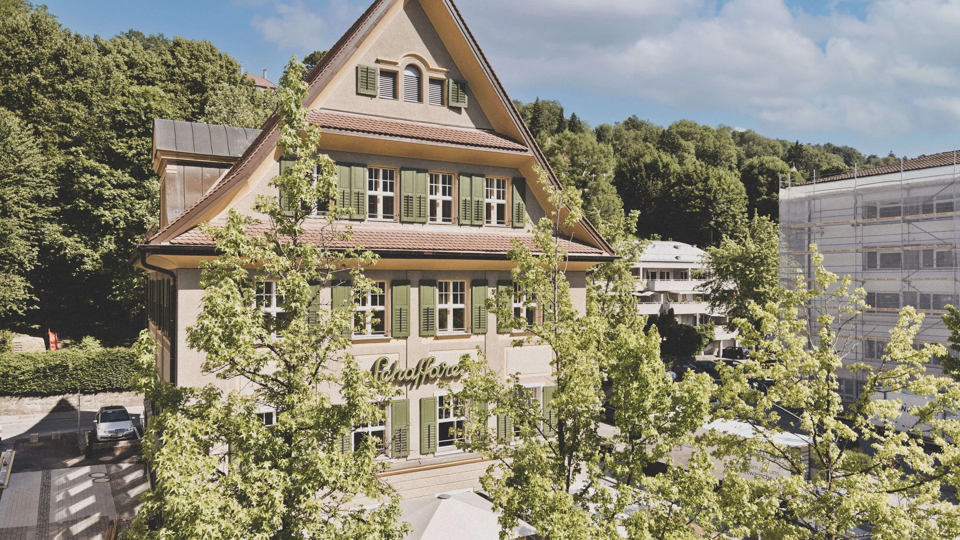 Schaffarei Haus im Frühsommer